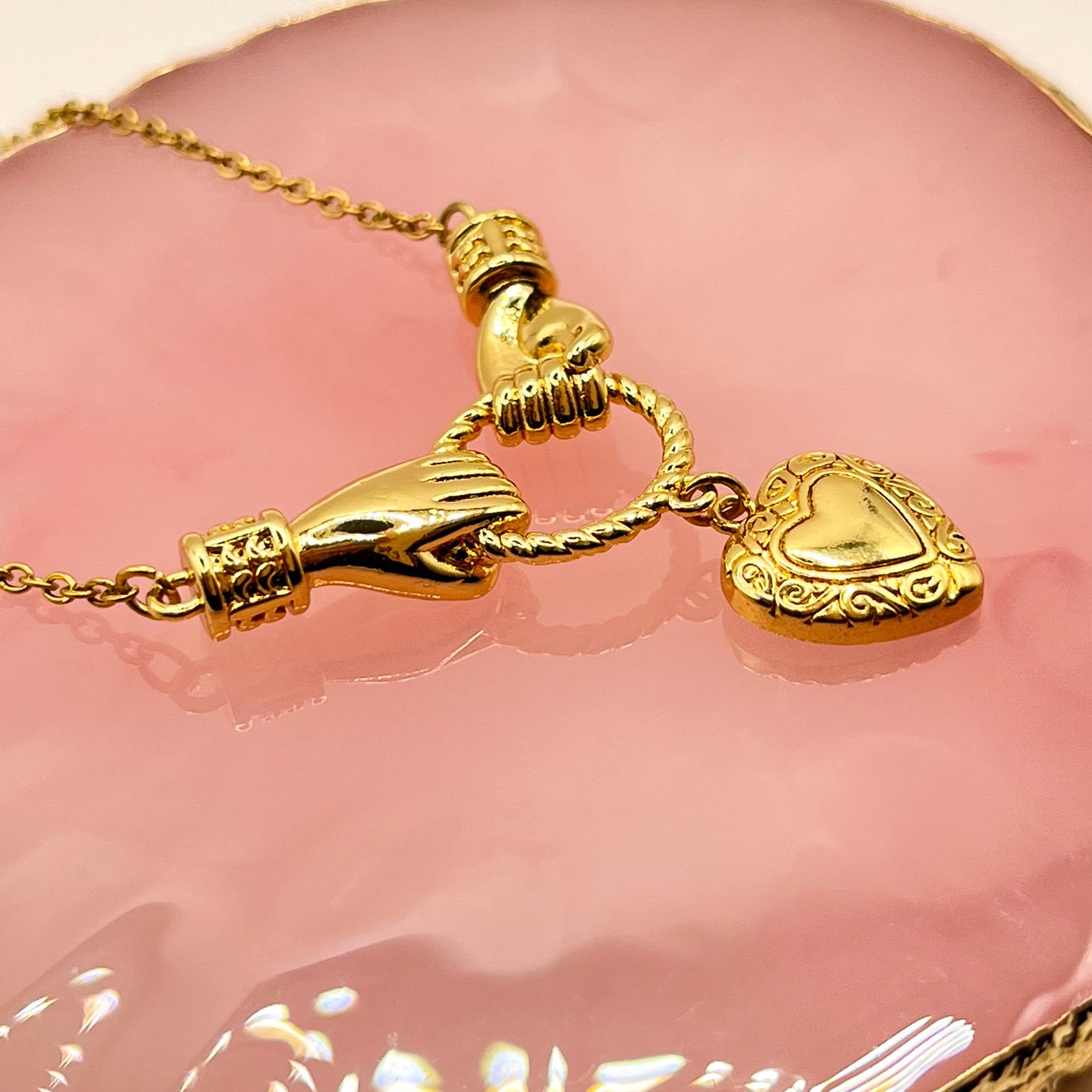 Eternal Embrace Heart Necklace